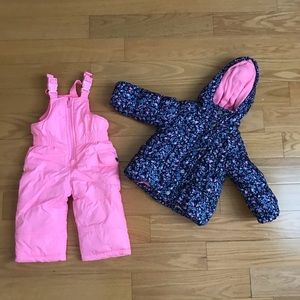 Carter’s Toddler Snow Bib and Jacket Set 12mo